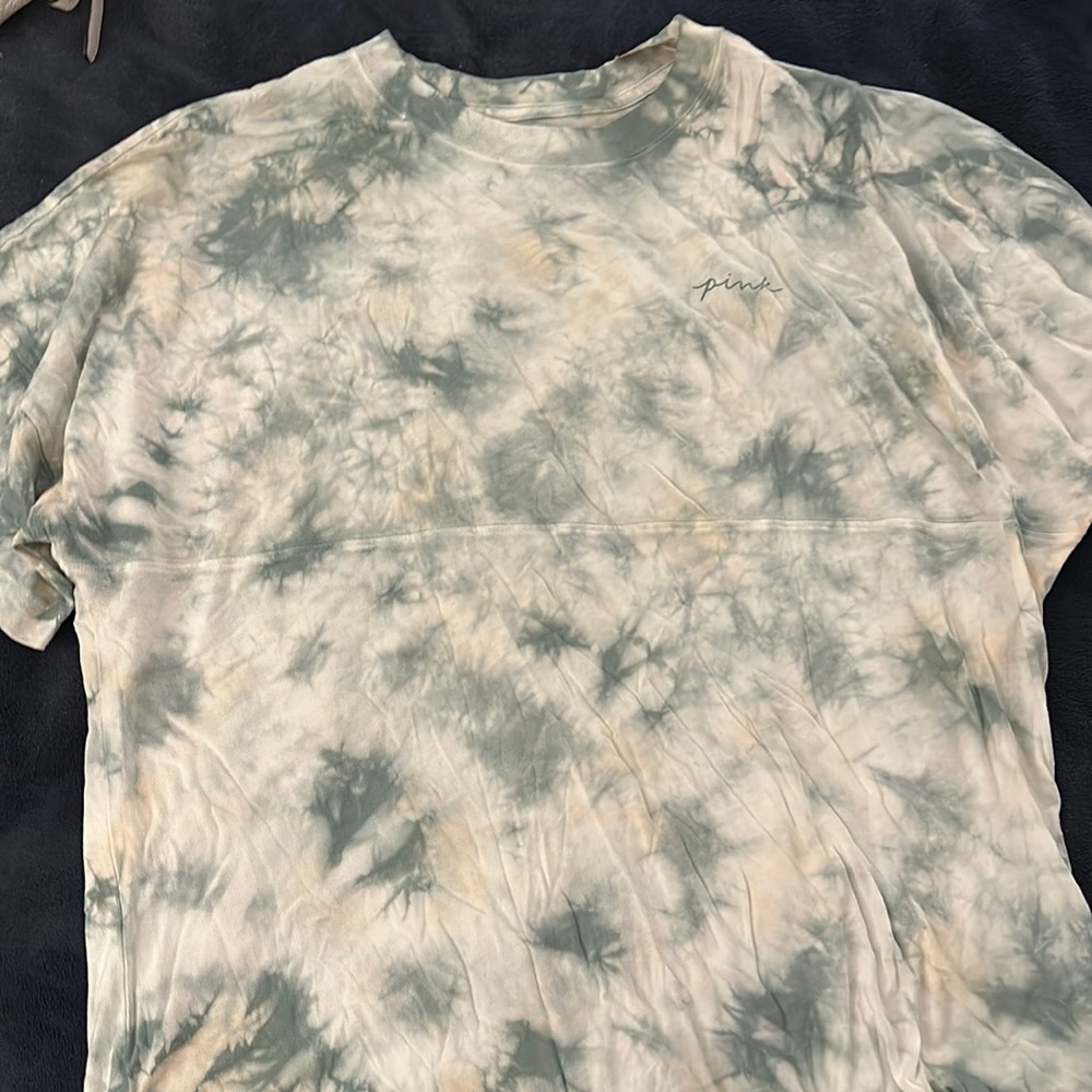 Victoria’s Secret pink tie dye shirt